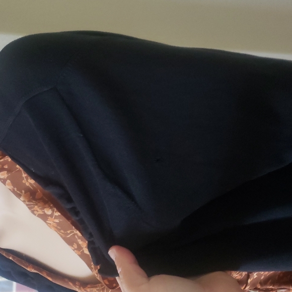 Ann Taylor L silk blend ruffle center soft cozy warm - Picture 11 of 12